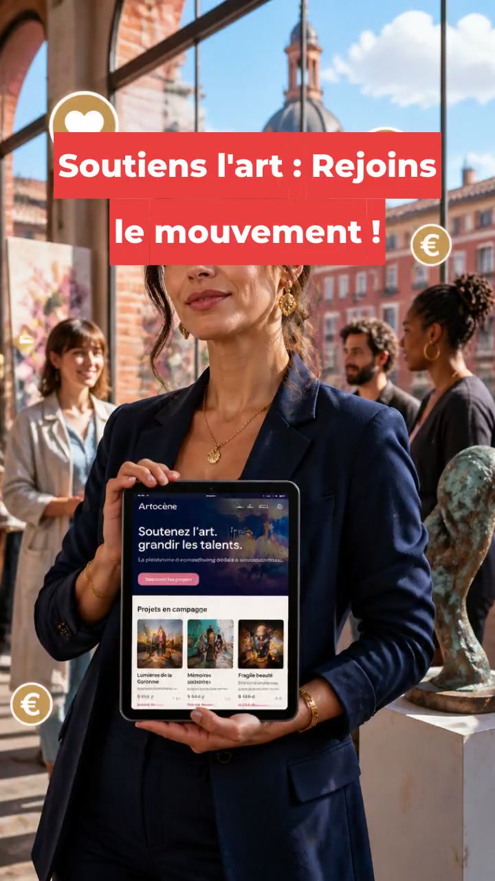 Soutiens l'art : Rejoins le mouvement !