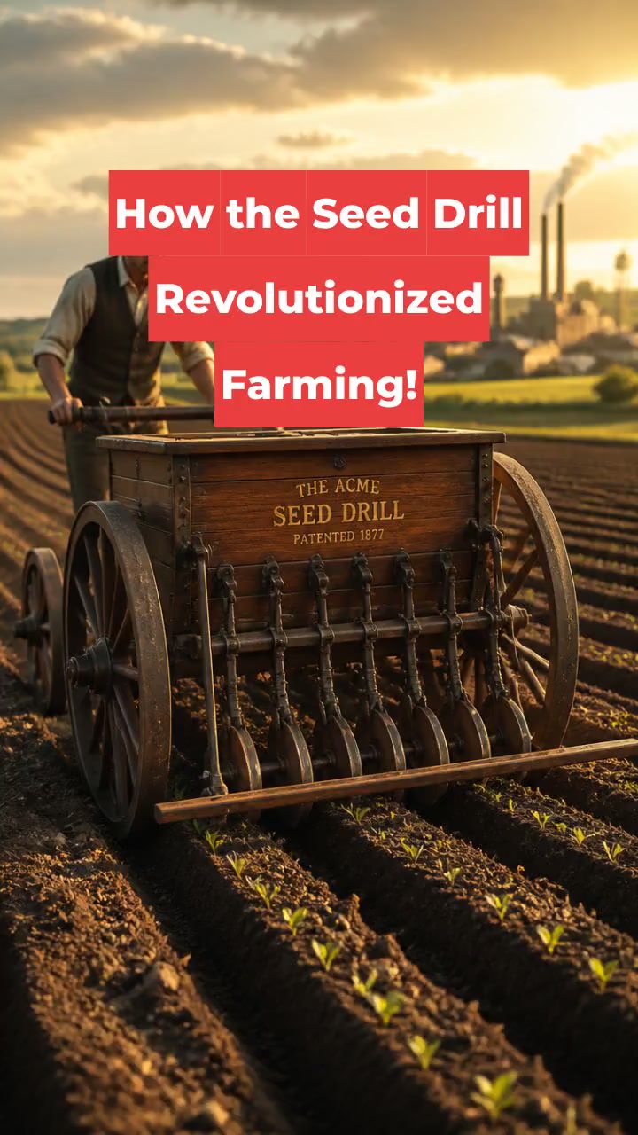 How the Seed Drill Revolutionized Farming!