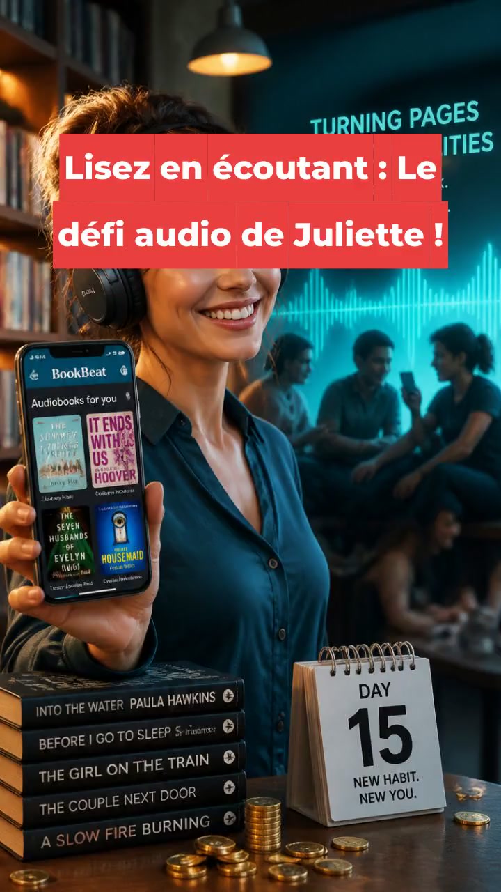 Lisez en écoutant : Le défi audio de Juliette !