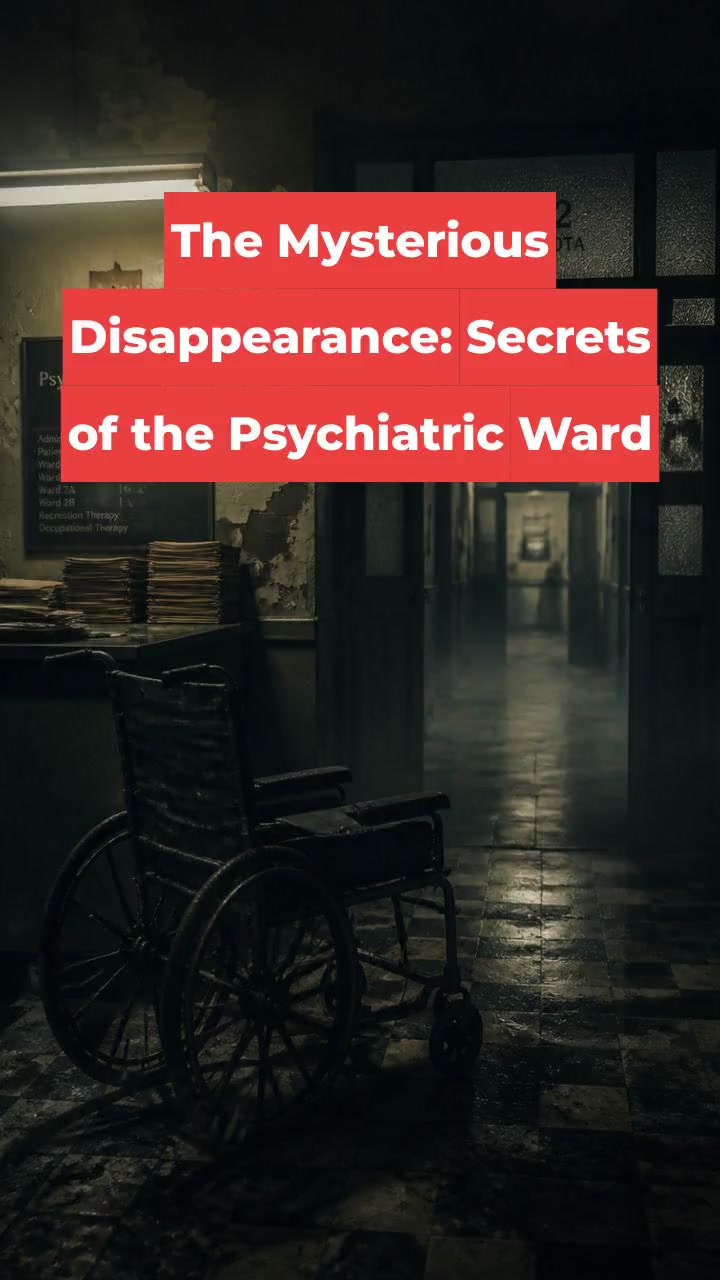 The Mysterious Disappearance: Secrets of the Psychiatric Ward