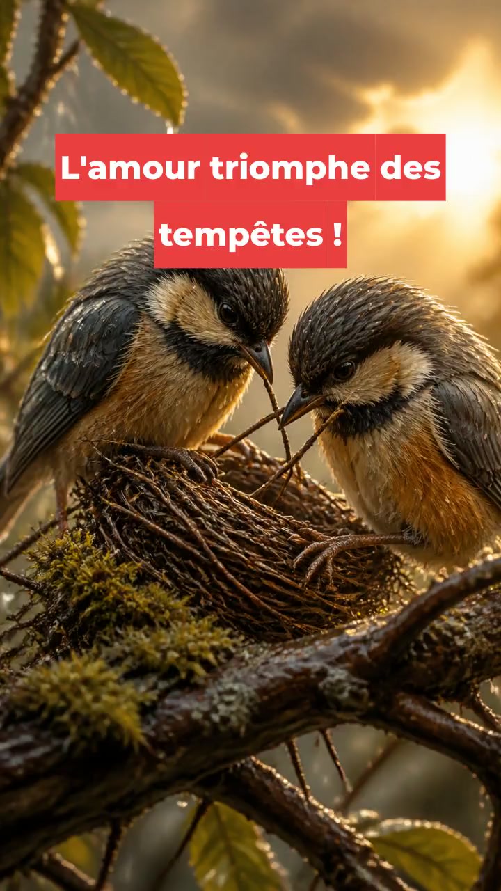 L'amour triomphe des tempêtes !