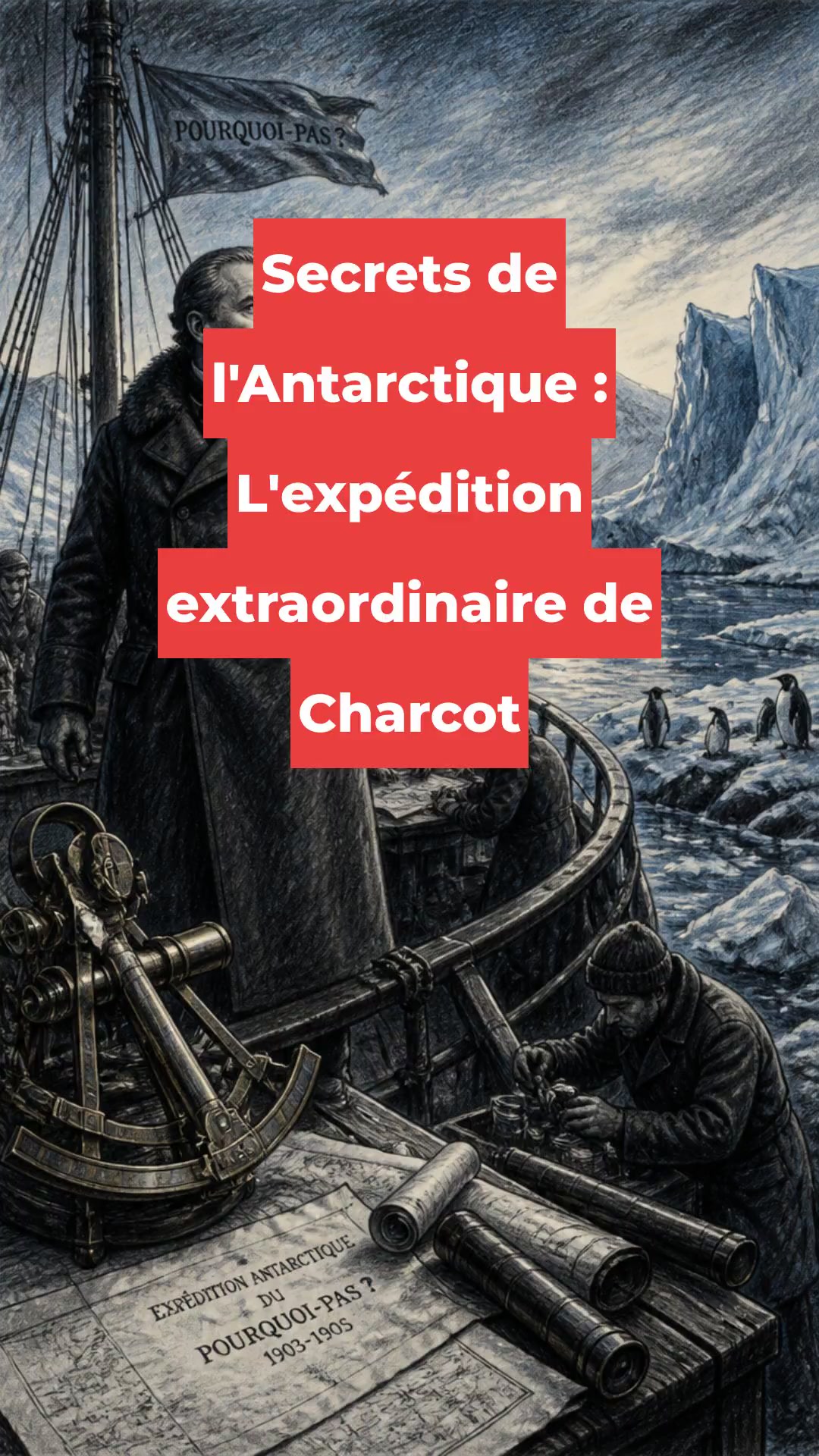 Secrets de l'Antarctique : L'expédition extraordinaire de Charcot
