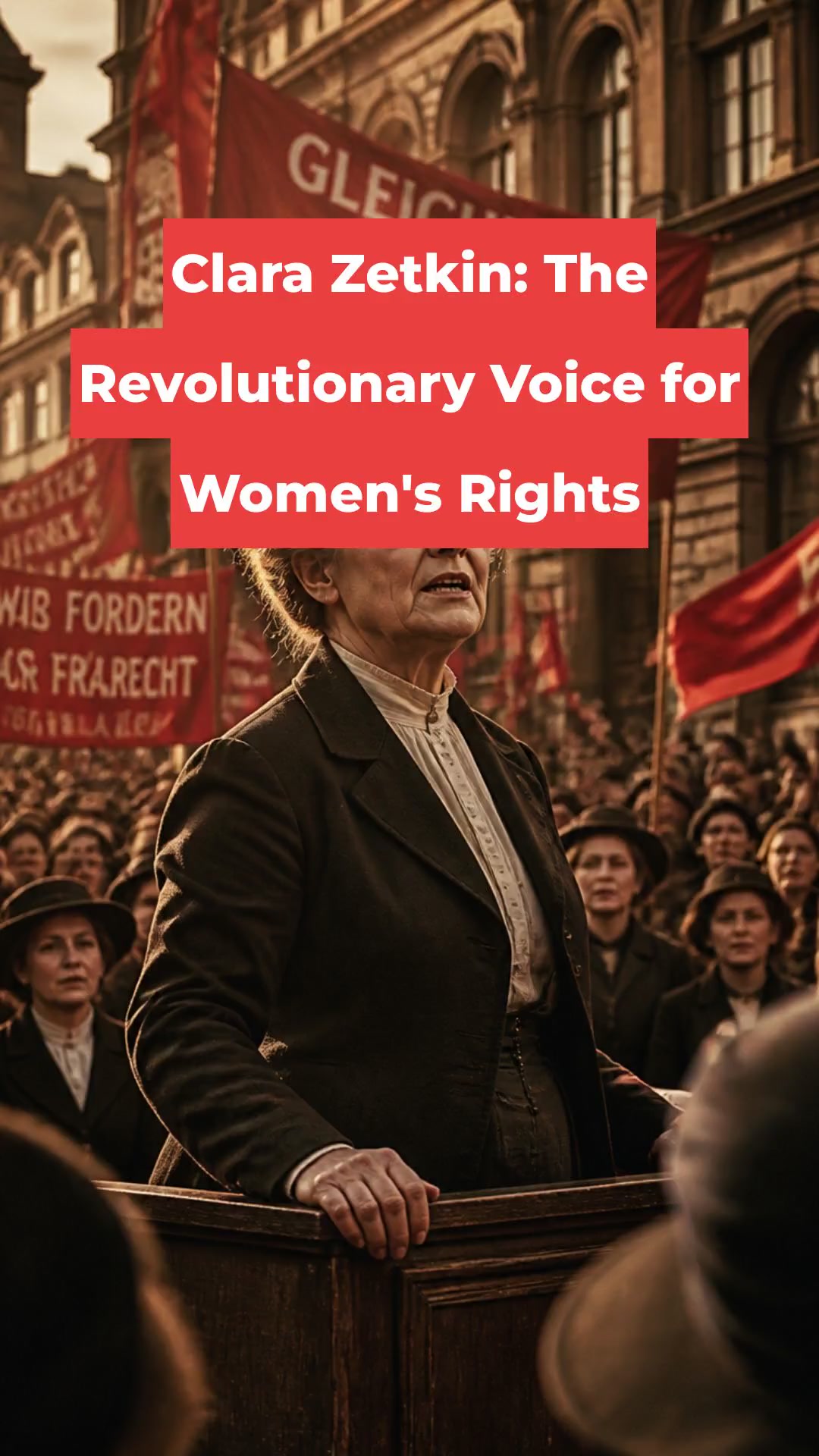 Clara Zetkin: The Revolutionary Voice for Women's Rights
