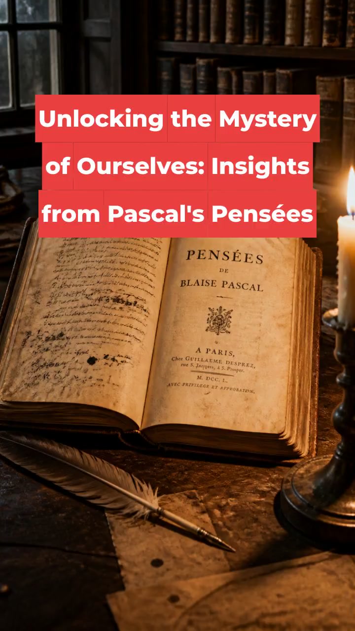 Unlocking the Mystery of Ourselves: Insights from Pascal's Pensées