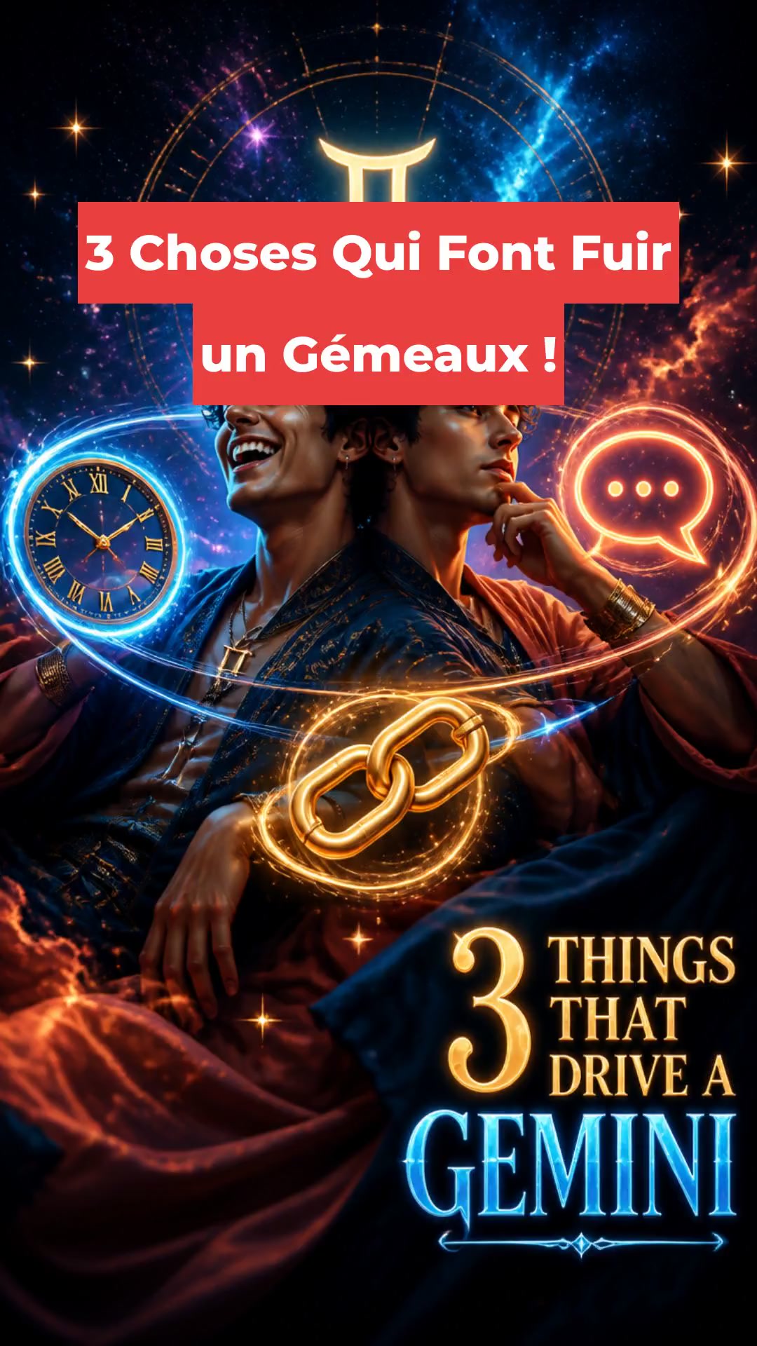 3 Choses Qui Font Fuir un Gémeaux !