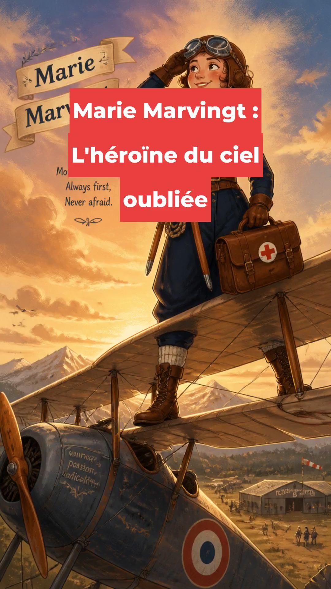 Marie Marvingt : L'héroïne du ciel oubliée