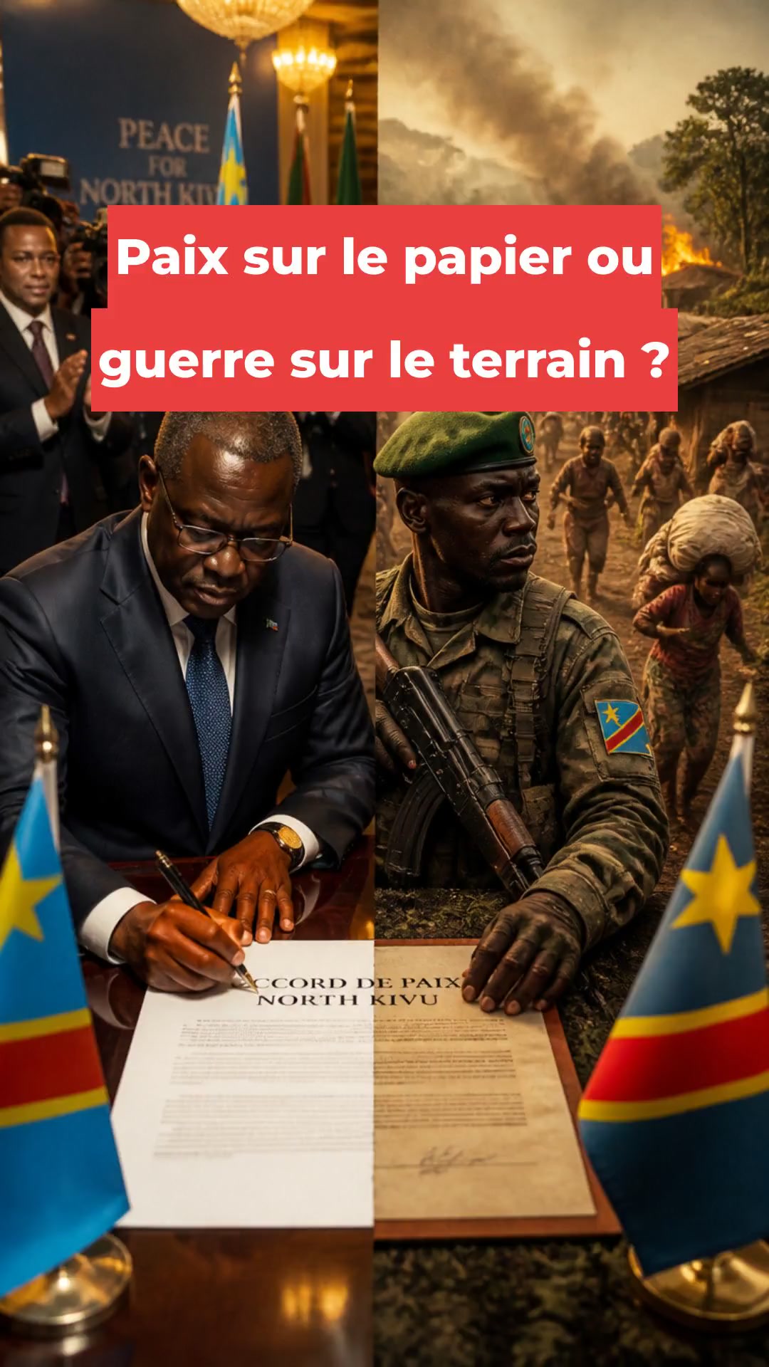 Paix sur le papier ou guerre sur le terrain ?
