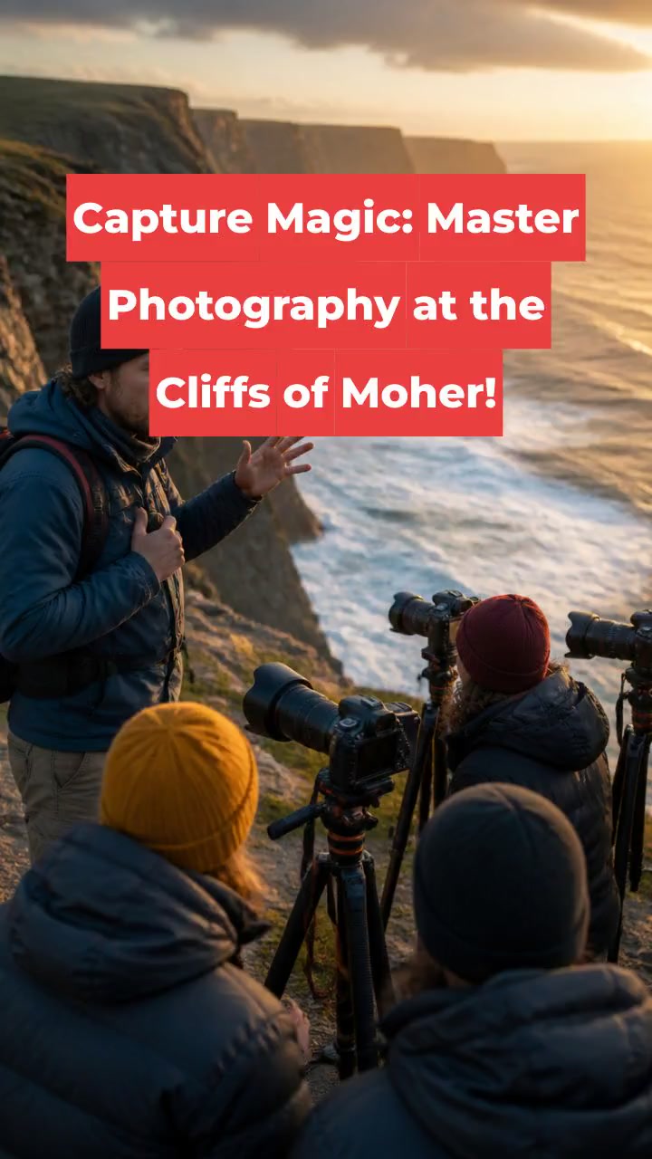 Capture Magic: Master Photography at the Cliffs of Moher!