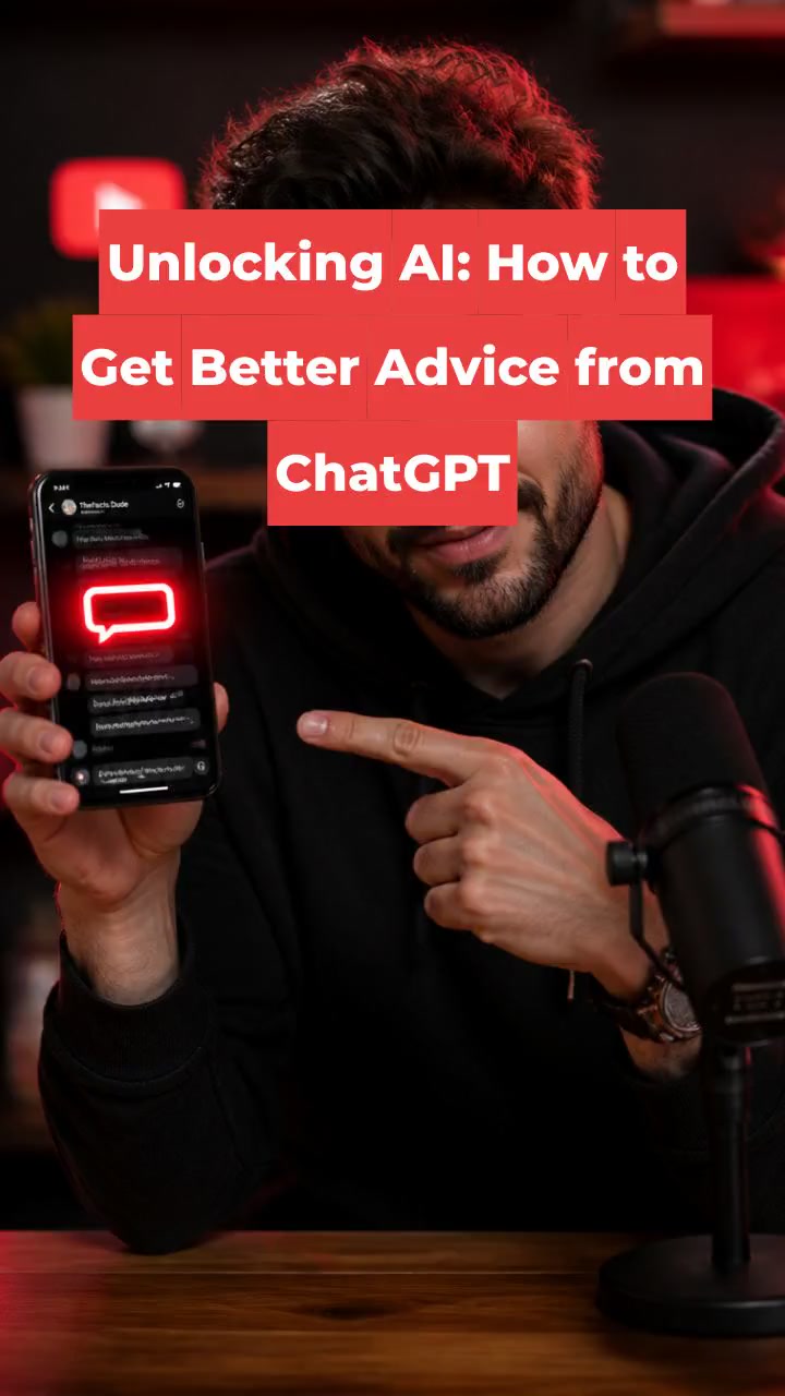 Unlocking AI: How to Get Better Advice from ChatGPT
