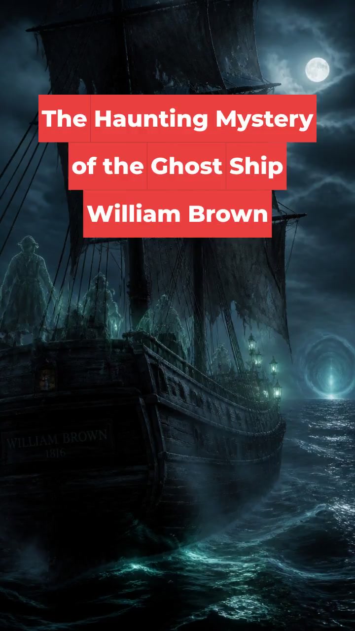 The Haunting Mystery of the Ghost Ship William Brown