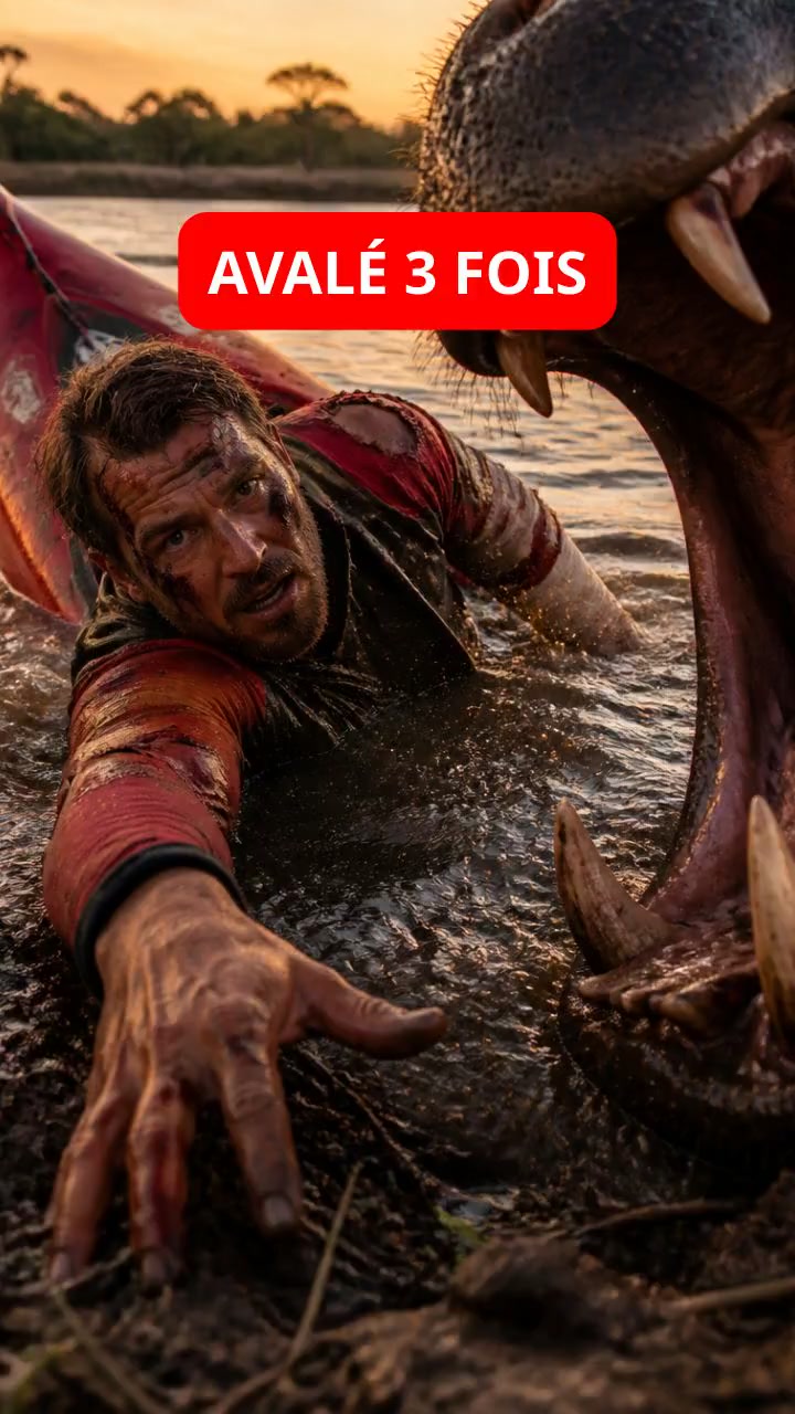 Survivre à l'attaque d'un hippopotame !