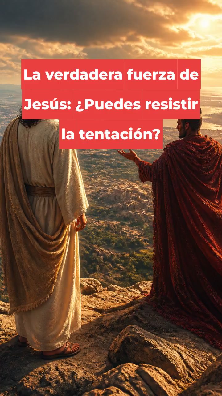 La verdadera fuerza de Jesús: ¿Puedes resistir la tentación?