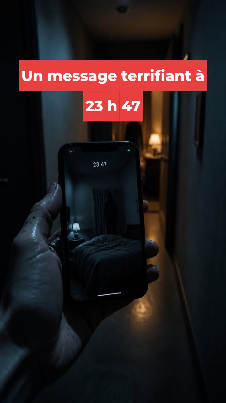 Un message terrifiant à 23 h 47