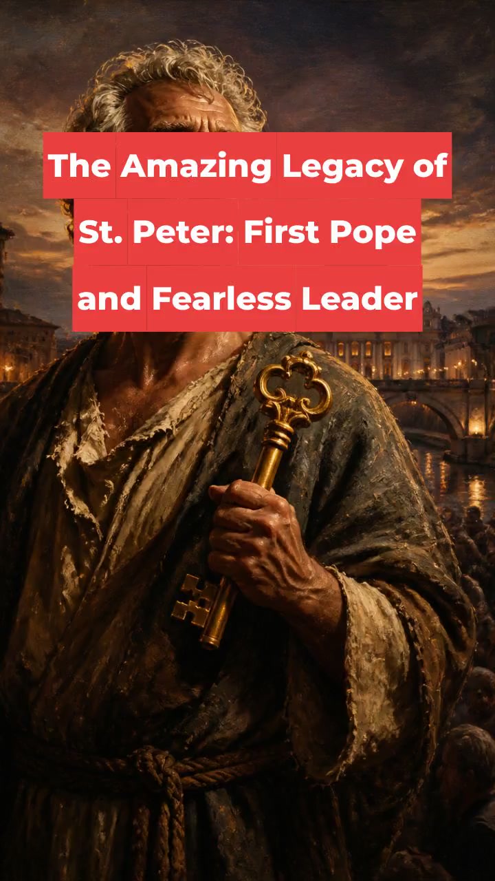 The Amazing Legacy of St. Peter: First Pope and Fearless Leader