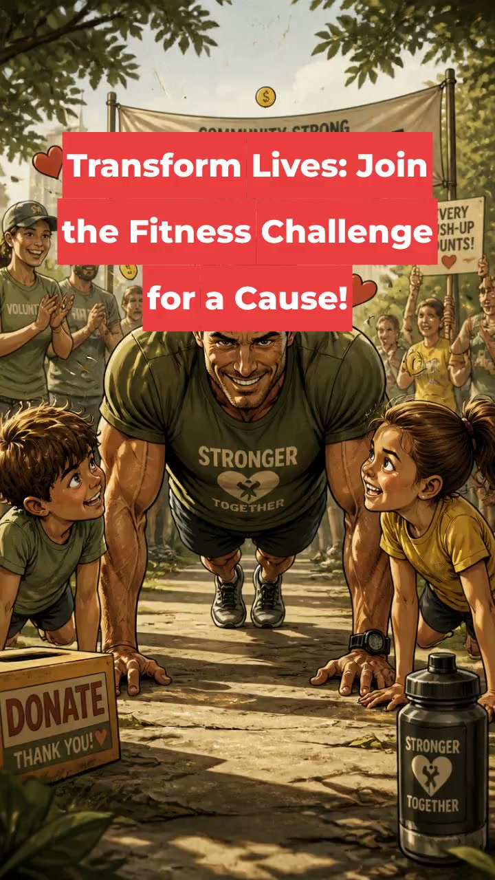 Transform Lives: Join the Fitness Challenge for a Cause!
