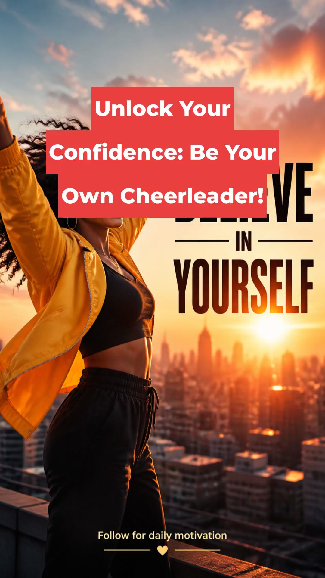 Unlock Your Confidence: Be Your Own Cheerleader!