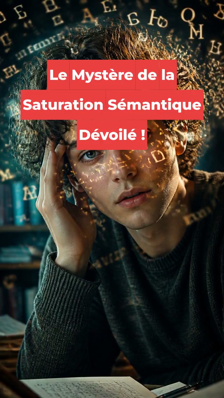 Le Mystère de la Saturation Sémantique Dévoilé !