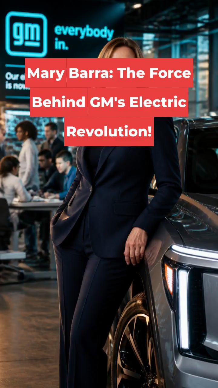 Mary Barra: The Force Behind GM's Electric Revolution!