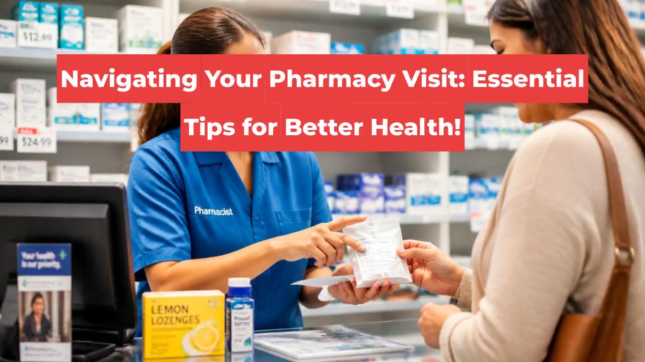 Navigating Your Pharmacy Visit: Essential Tips for Better Health!
