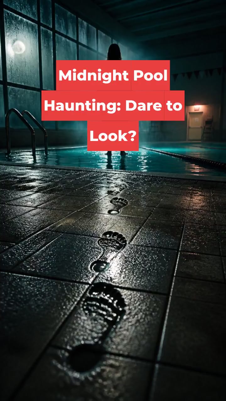 Midnight Pool Haunting: Dare to Look?
