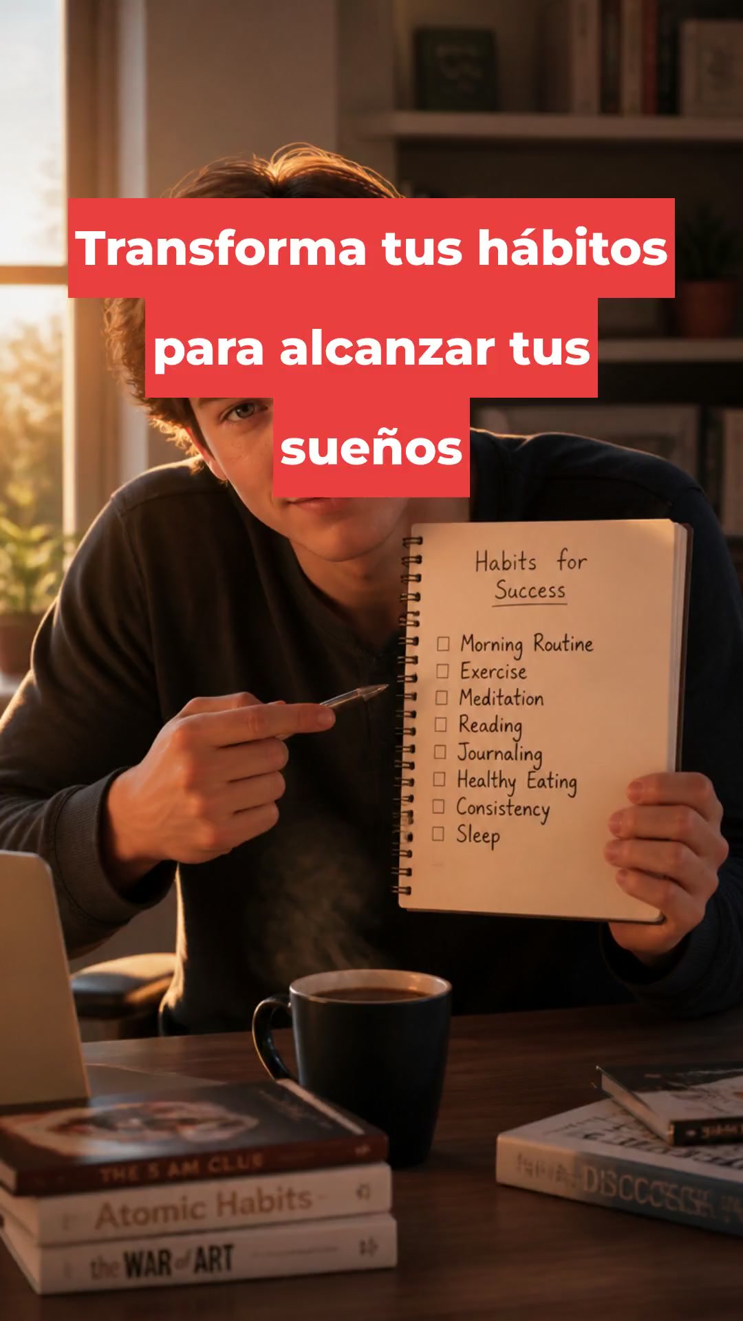 Transforma tus hábitos para alcanzar tus sueños