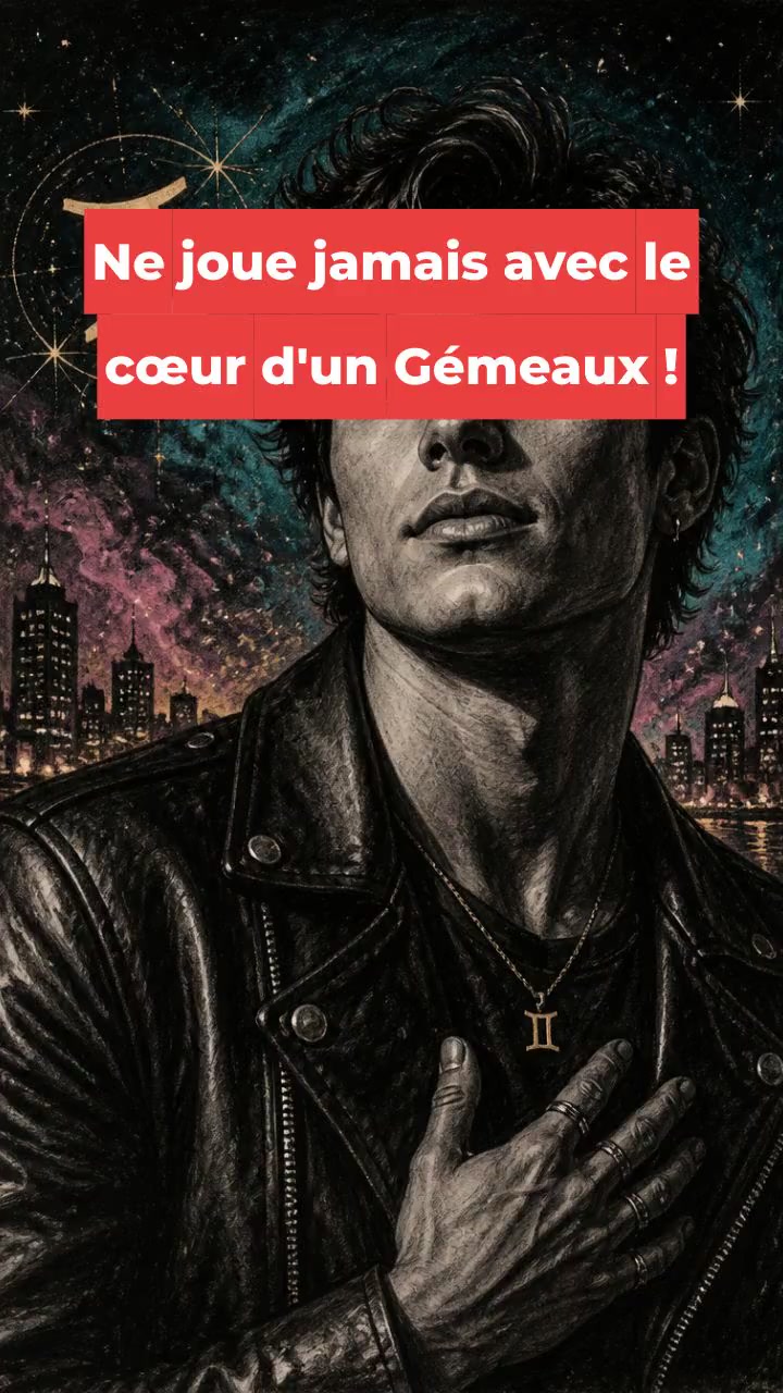 Ne joue jamais avec le cœur d'un Gémeaux !