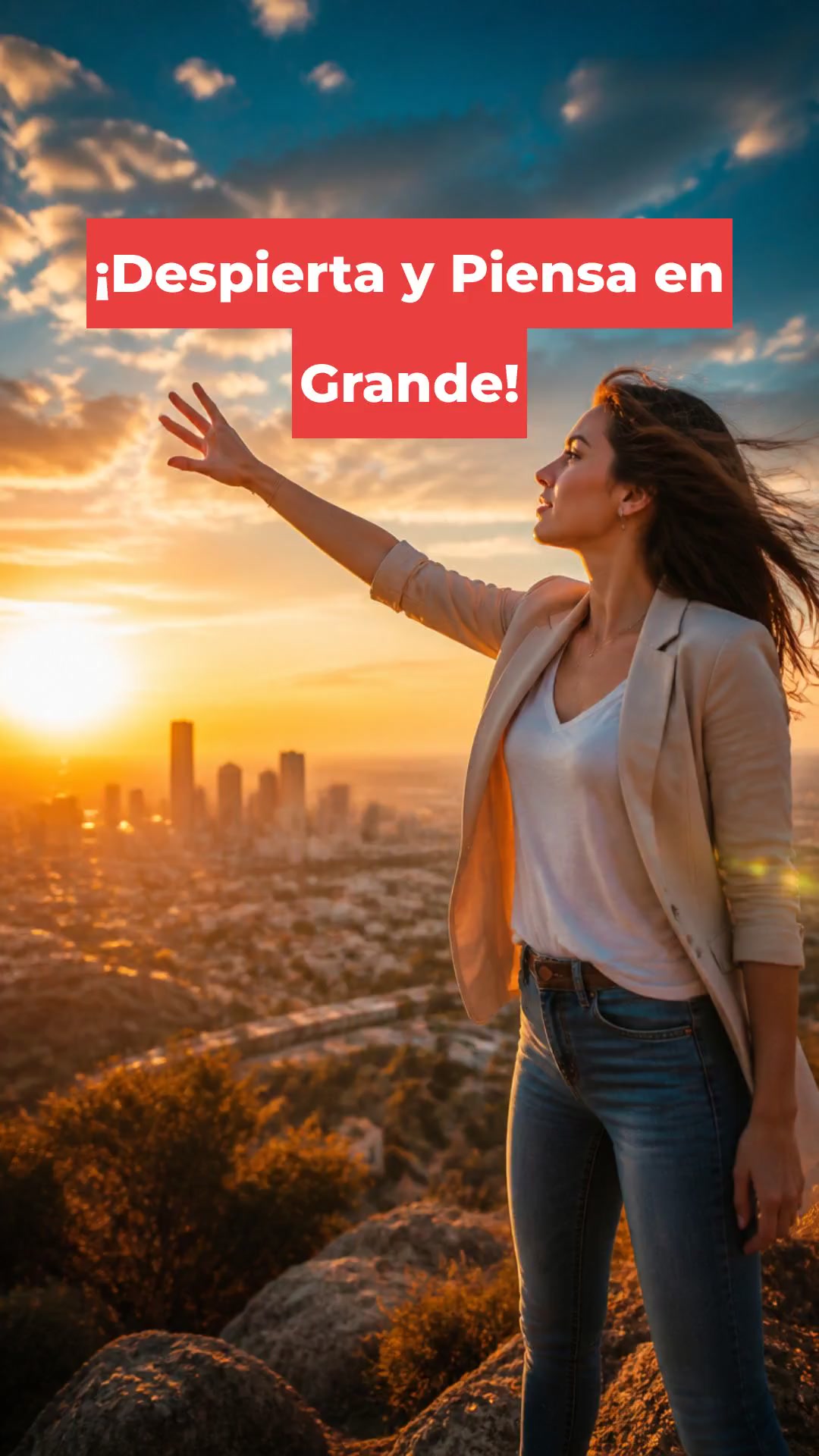 ¡Despierta y Piensa en Grande!