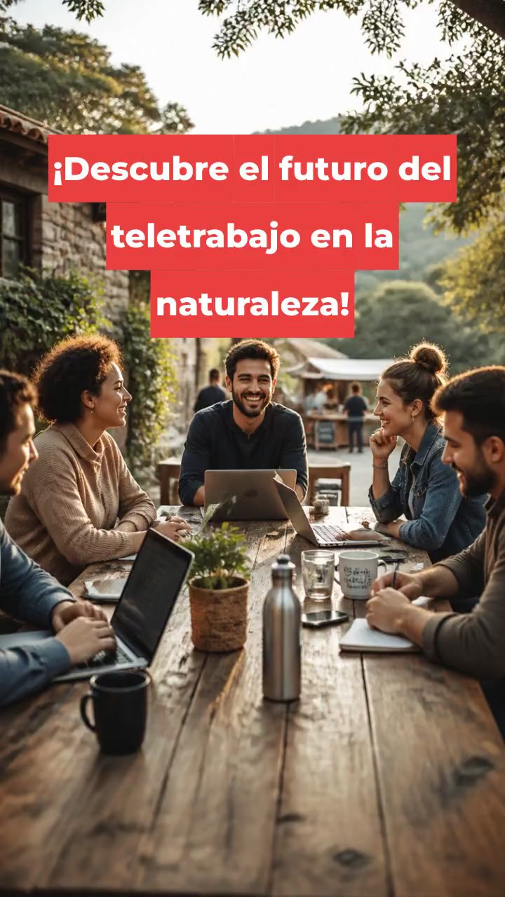 ¡Descubre el futuro del teletrabajo en la naturaleza!