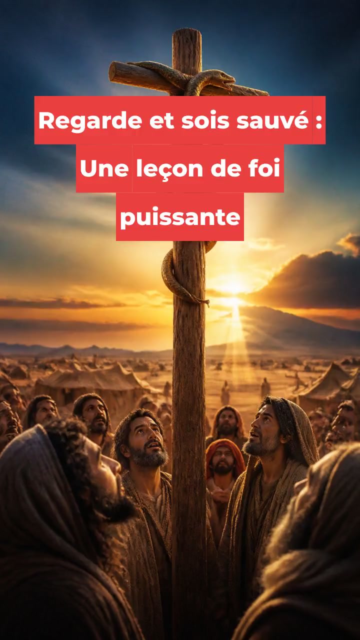 Regarde et sois sauvé : Une leçon de foi puissante