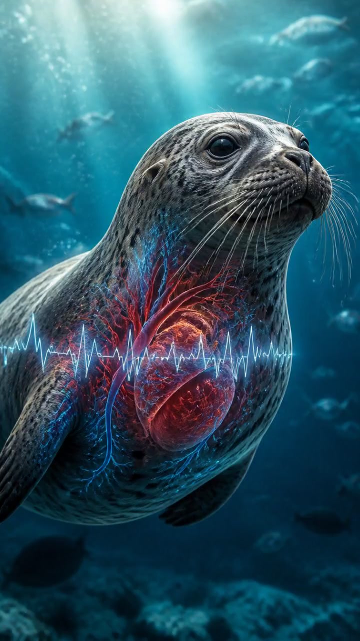 El sorprendente reflejo de inmersión de las focas