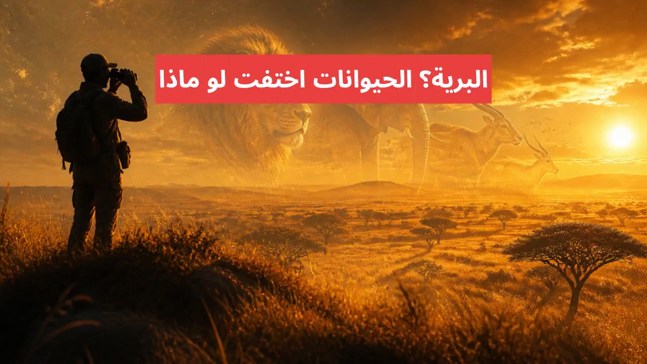 ماذا لو اختفت الحيوانات البرية؟