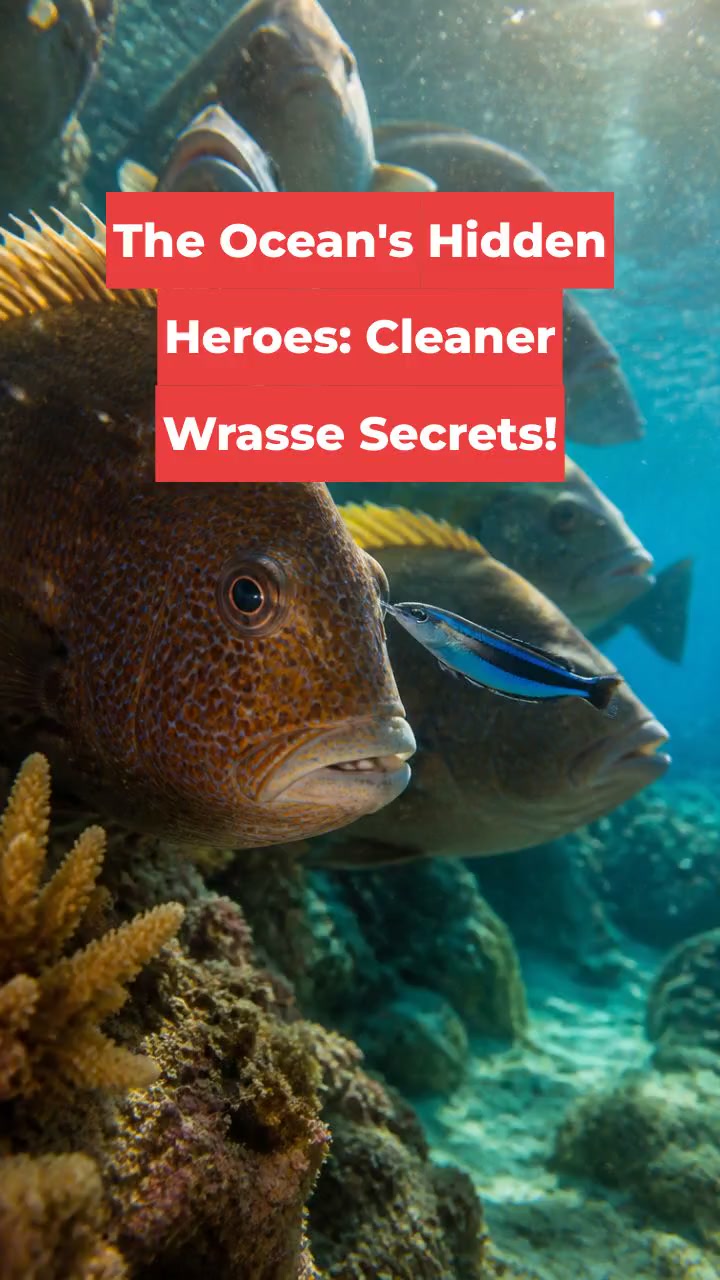 The Ocean's Hidden Heroes: Cleaner Wrasse Secrets!