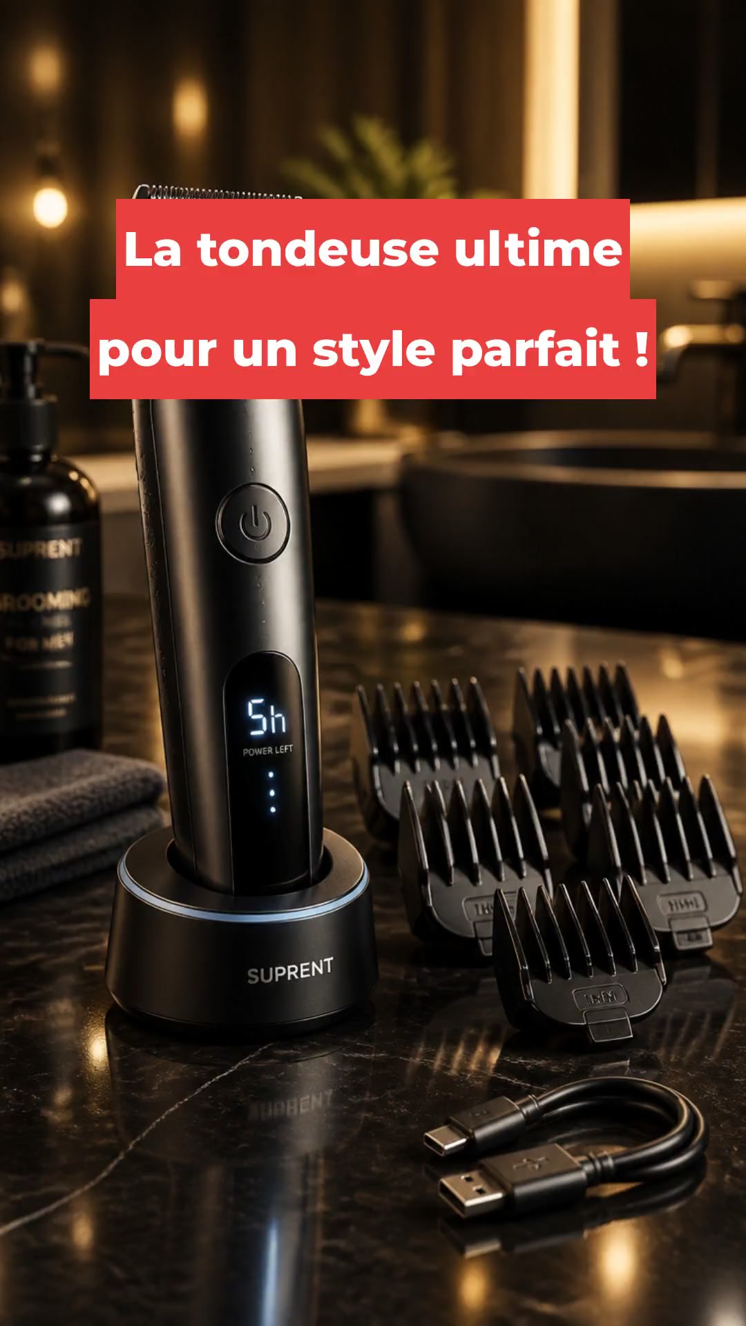 La tondeuse ultime pour un style parfait !