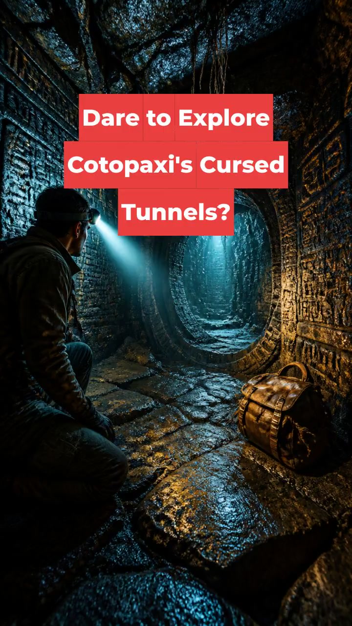 Dare to Explore Cotopaxi's Cursed Tunnels?