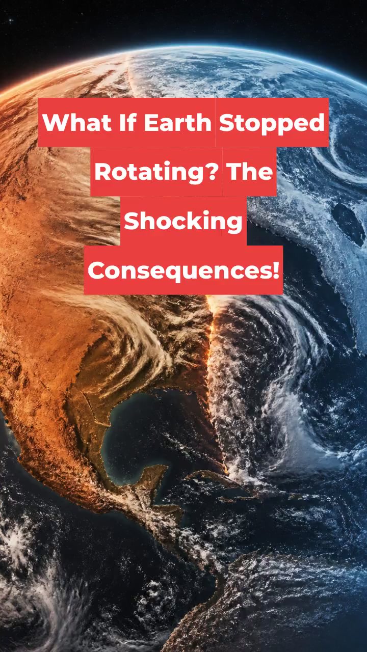 What If Earth Stopped Rotating? The Shocking Consequences!