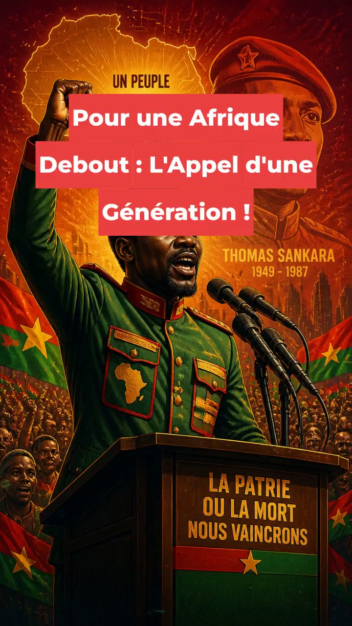 Pour une Afrique Debout : L'Appel d'une Génération !
