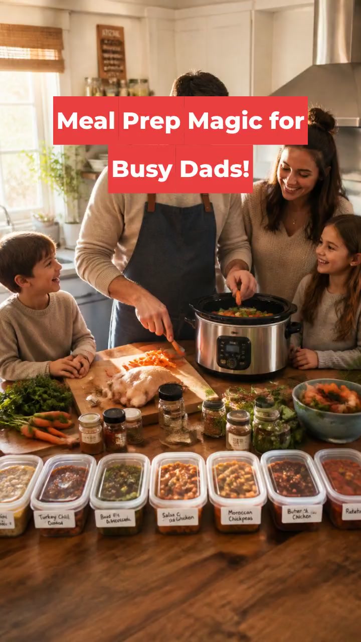 Meal Prep Magic for Busy Dads!