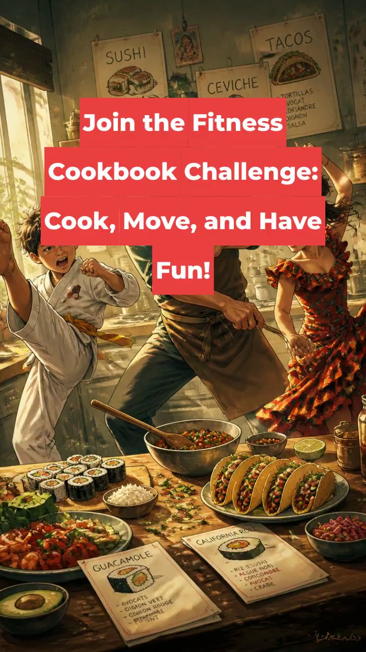 Join the Fitness Cookbook Challenge: Cook, Move, and Have Fun!