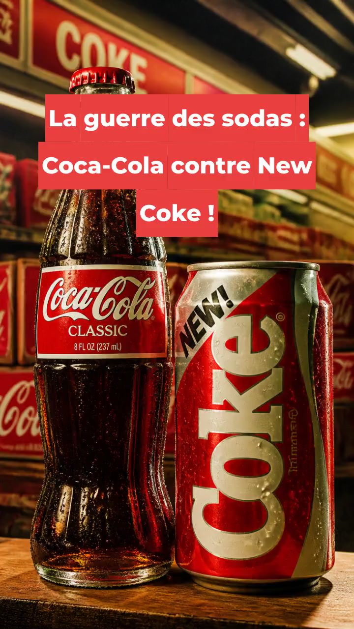 La guerre des sodas : Coca-Cola contre New Coke !