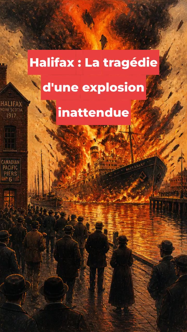 Halifax : La tragédie d'une explosion inattendue