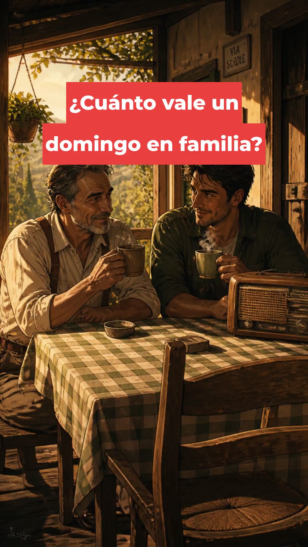 ¿Cuánto vale un domingo en familia?