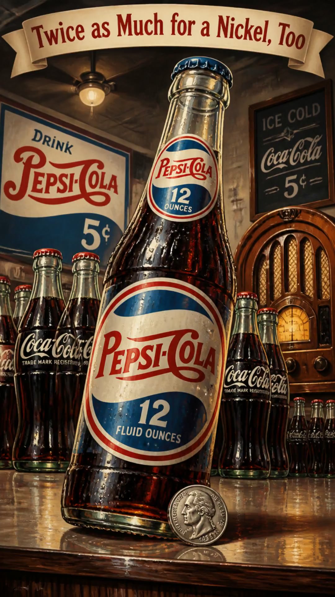 How Pepsi Outsmarted Coca-Cola in the Great Depression!