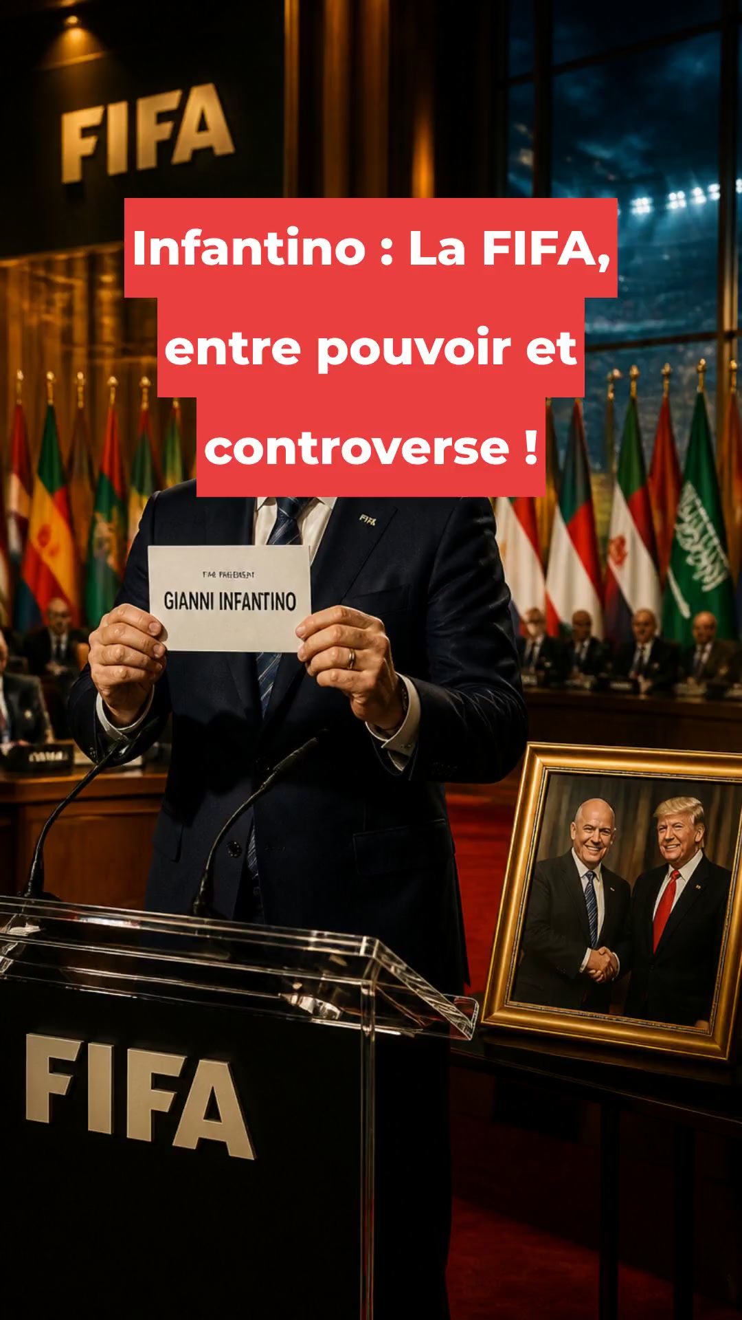 Infantino : La FIFA, entre pouvoir et controverse !