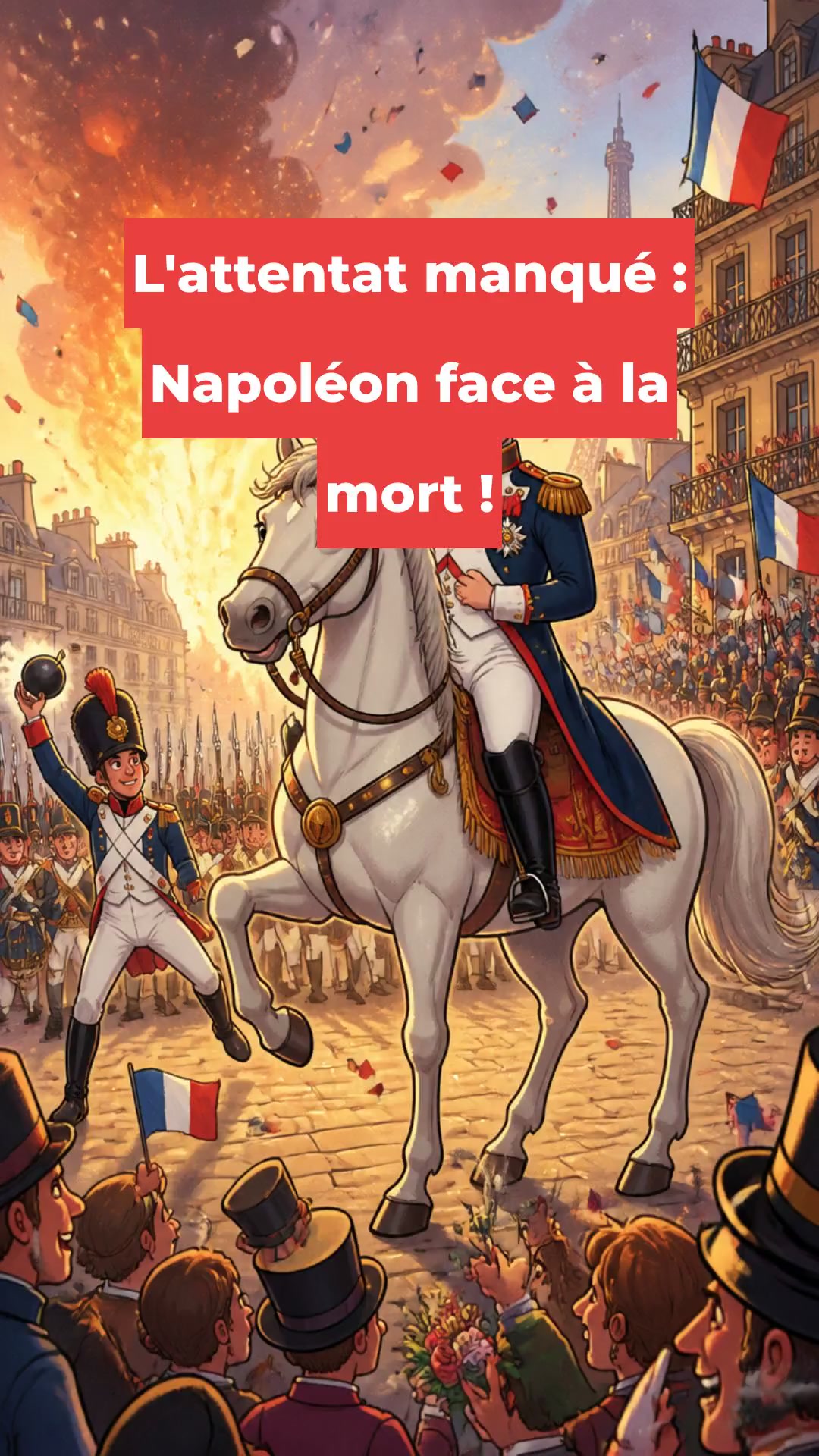 L'attentat manqué : Napoléon face à la mort !