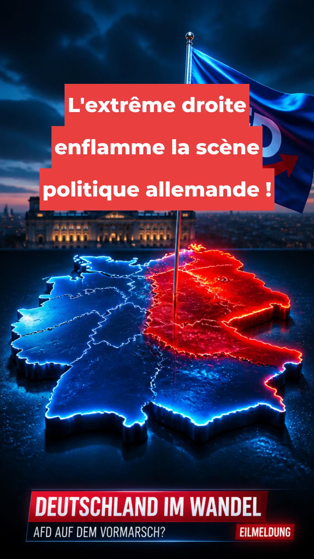L'extrême droite enflamme la scène politique allemande !