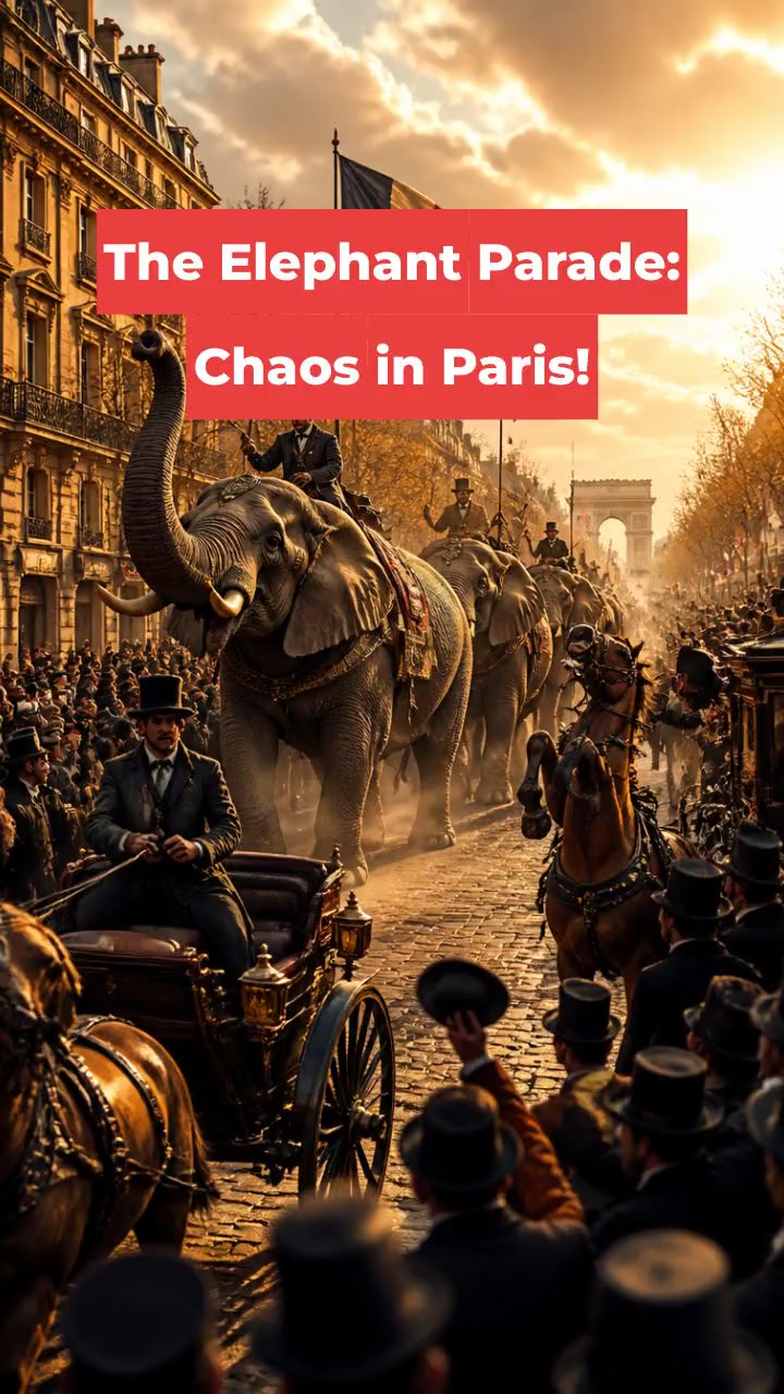 The Elephant Parade: Chaos in Paris!