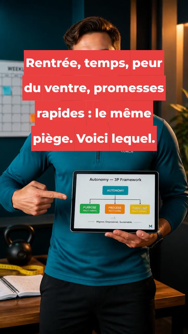 Donne un cadre à ta motivation !