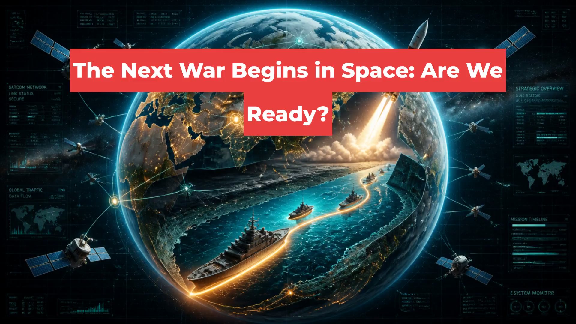 The Next War Begins in Space: Are We Ready?