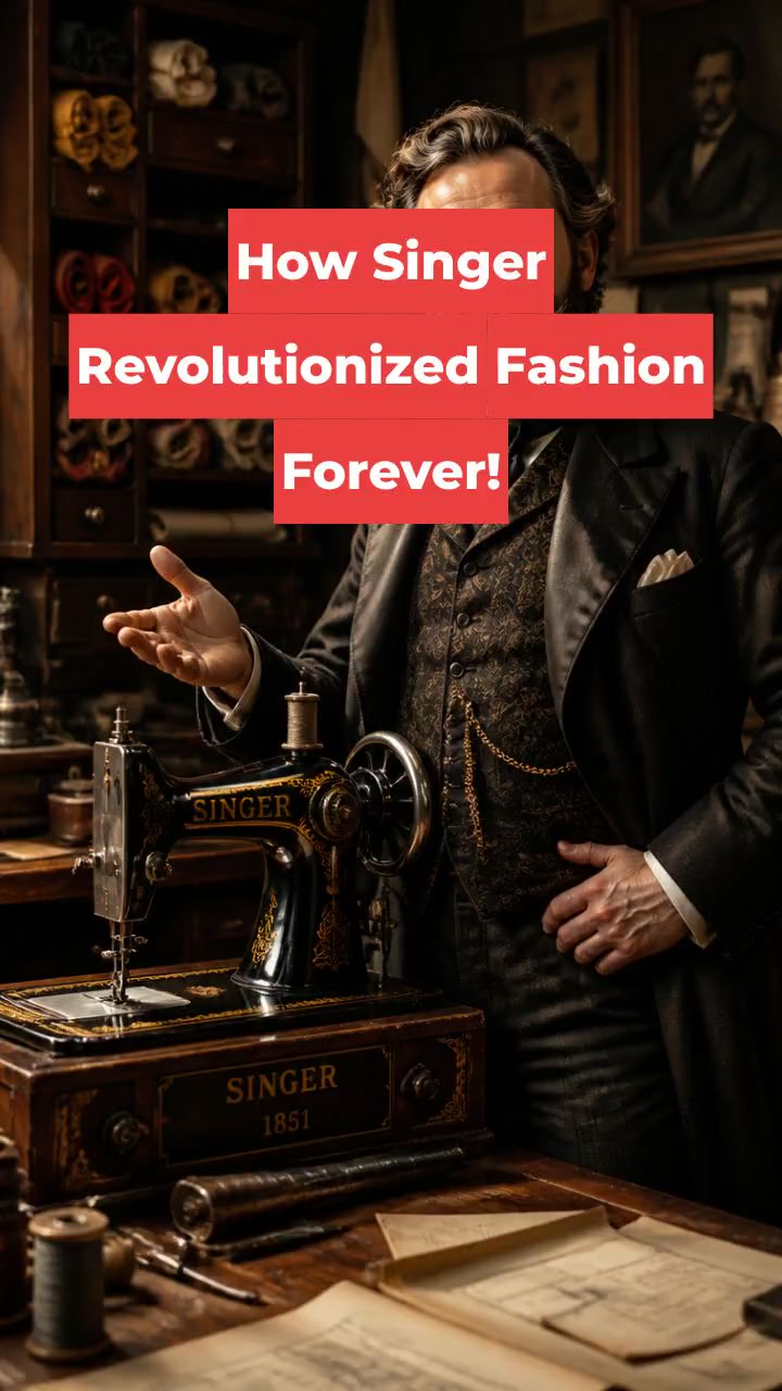 How Singer Revolutionized Fashion Forever!
