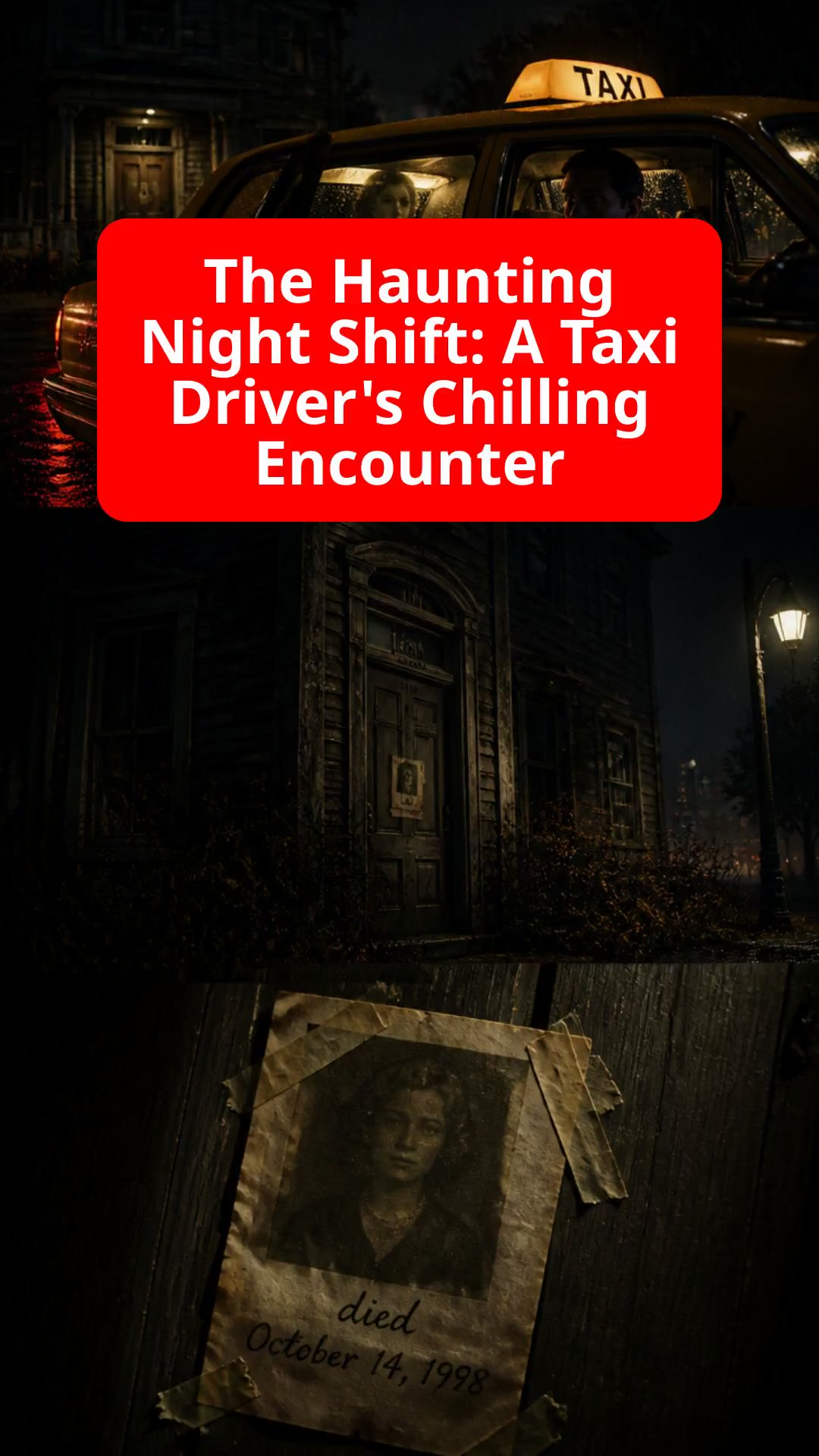 The Haunting Night Shift: A Taxi Driver's Chilling Encounter